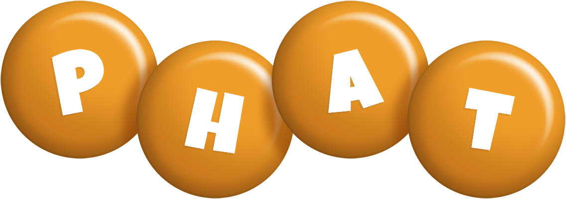 Phat candy-orange logo