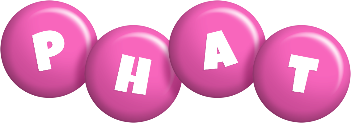 Phat candy-pink logo