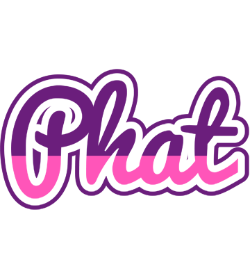 Phat cheerful logo