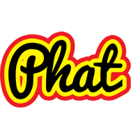 Phat flaming logo