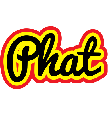 Phat flaming logo