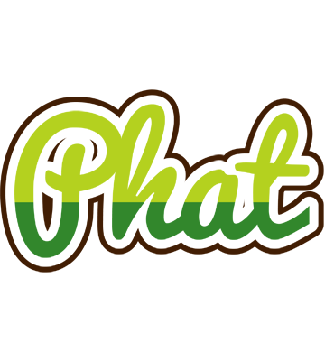 Phat golfing logo