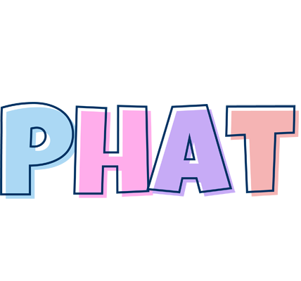 Phat pastel logo