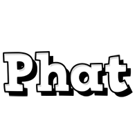 Phat snowing logo