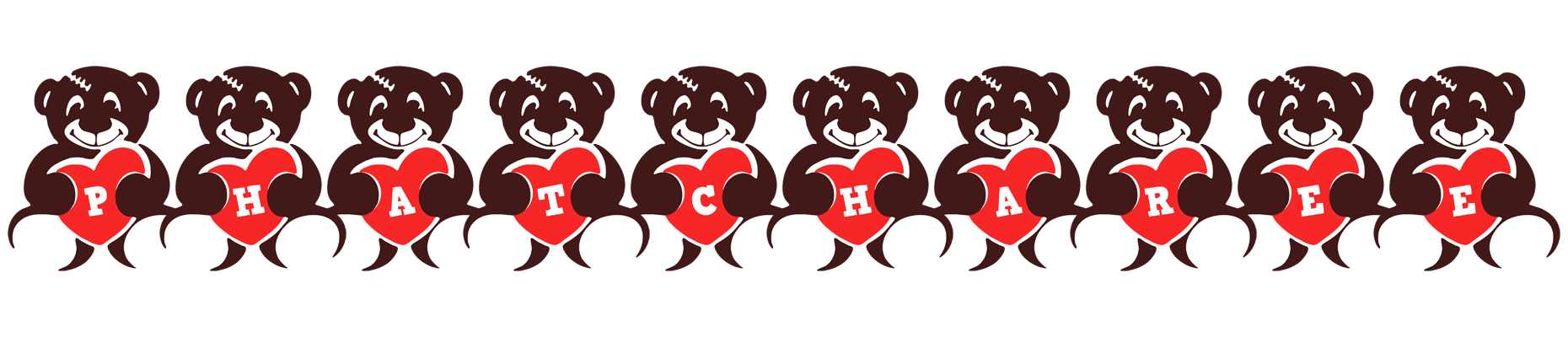 Phatcharee bear logo