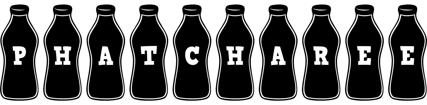 Phatcharee bottle logo