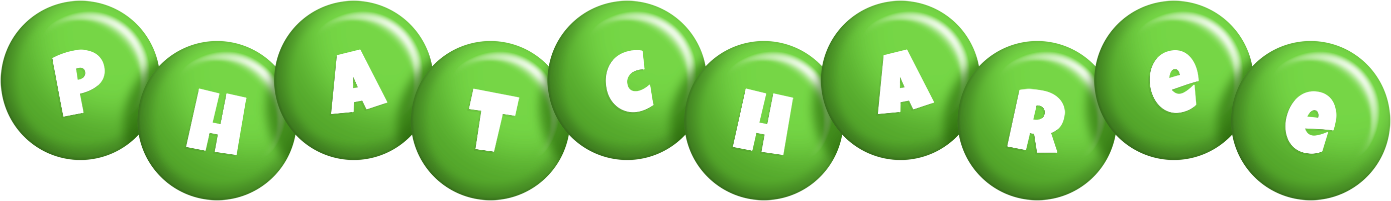 Phatcharee candy-green logo
