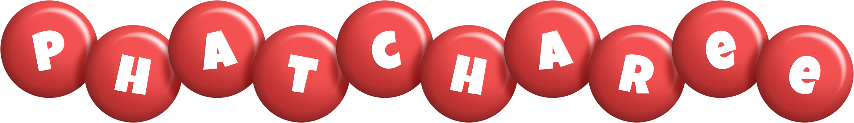Phatcharee candy-red logo