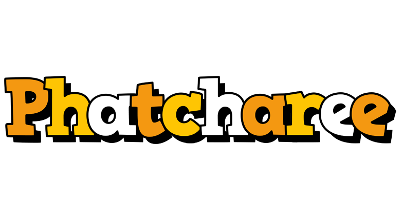 Phatcharee cartoon logo