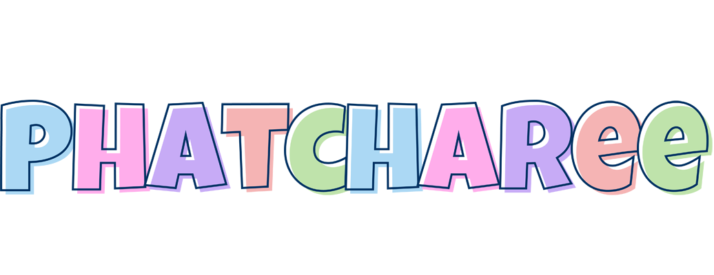 Phatcharee pastel logo