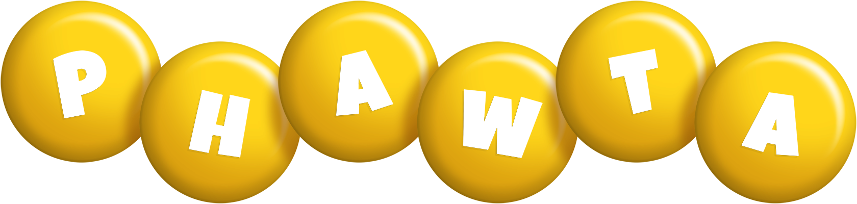 Phawta candy-yellow logo
