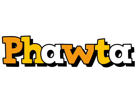 Phawta cartoon logo