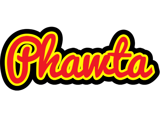 Phawta fireman logo