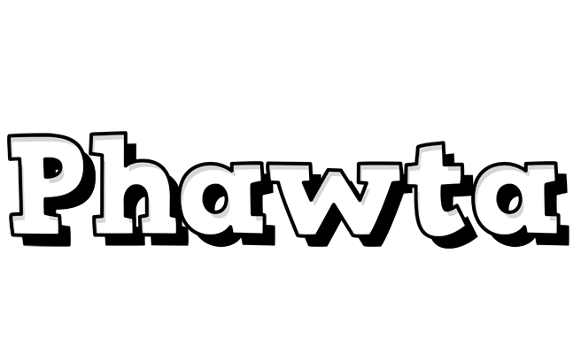 Phawta snowing logo