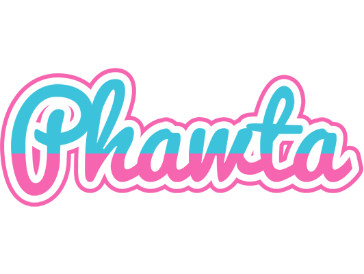 Phawta woman logo