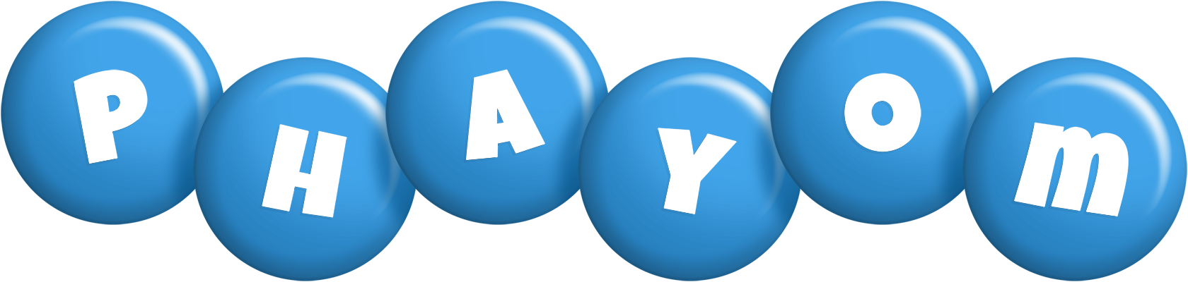 Phayom candy-blue logo