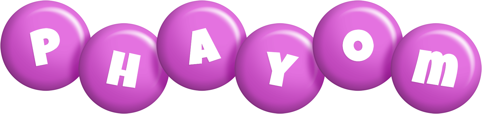 Phayom candy-purple logo