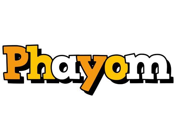 Phayom cartoon logo