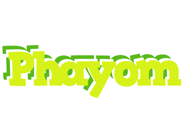 Phayom citrus logo