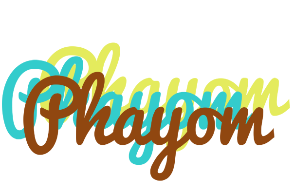 Phayom cupcake logo