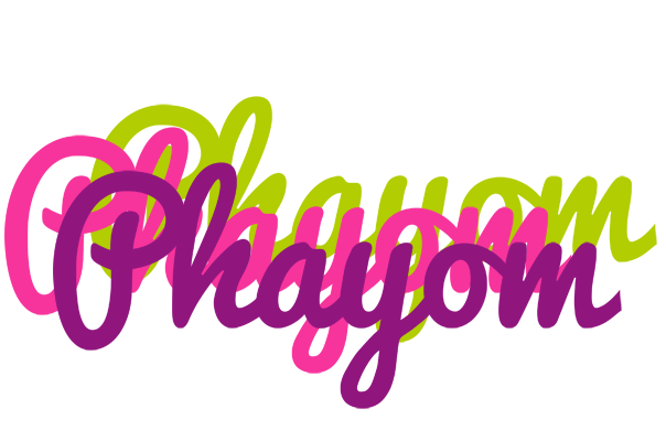 Phayom flowers logo