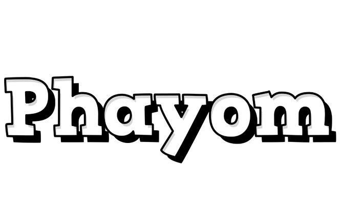 Phayom snowing logo
