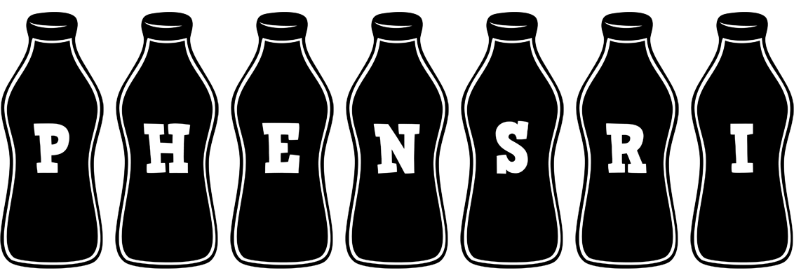 Phensri bottle logo