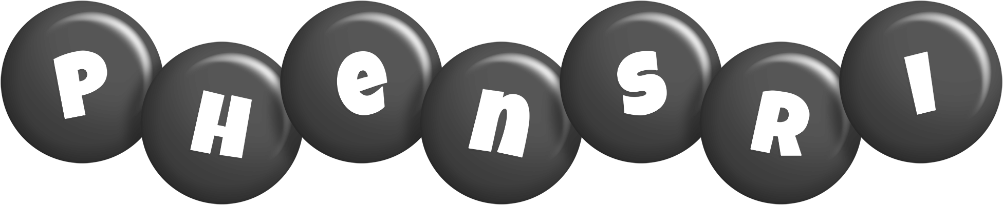 Phensri candy-black logo