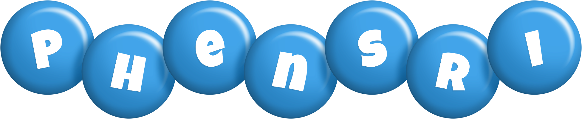 Phensri candy-blue logo