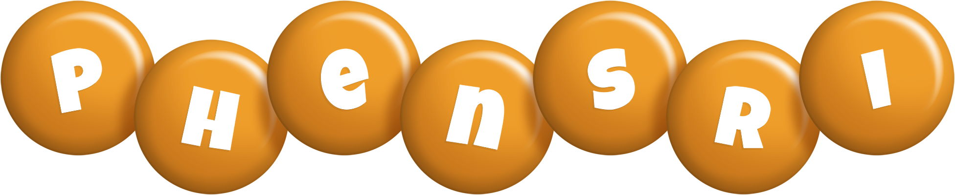 Phensri candy-orange logo