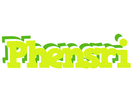 Phensri citrus logo