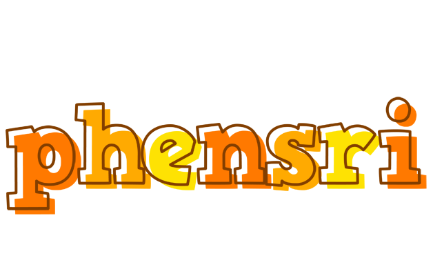Phensri desert logo