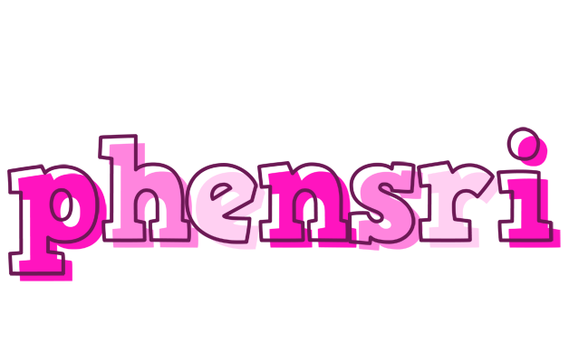 Phensri hello logo