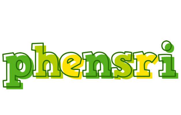 Phensri juice logo