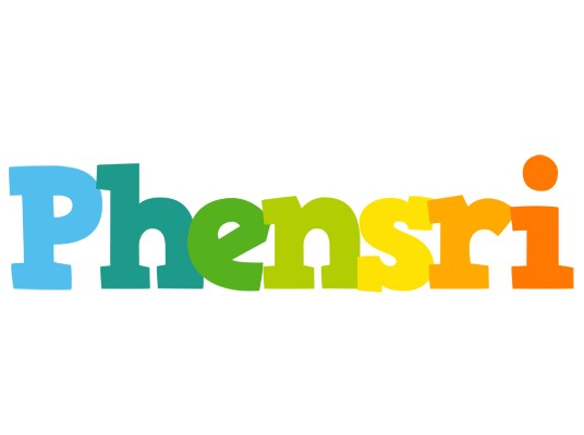 Phensri rainbows logo