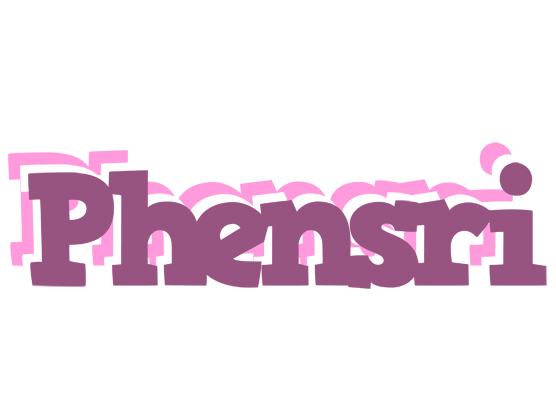 Phensri relaxing logo