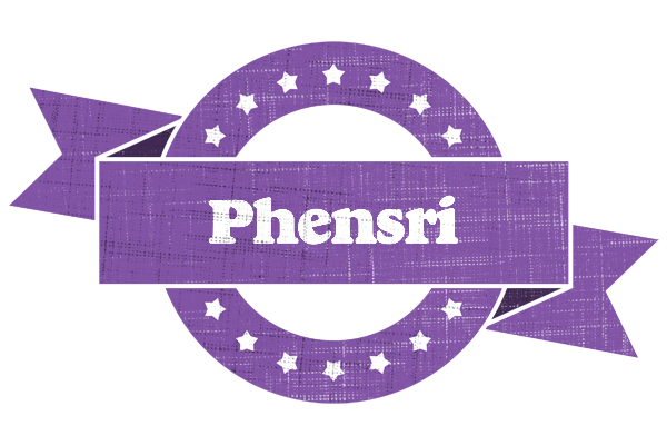 Phensri royal logo