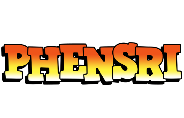 Phensri sunset logo