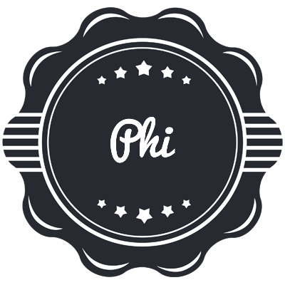 Phi badge logo
