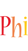 Phi birthday logo