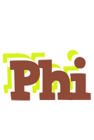 Phi caffeebar logo