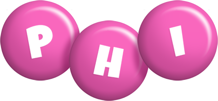 Phi candy-pink logo