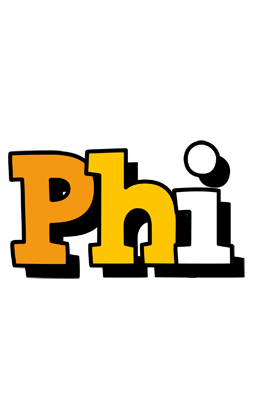 Phi cartoon logo