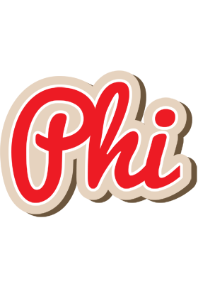 Phi chocolate logo