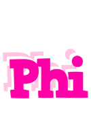 Phi dancing logo