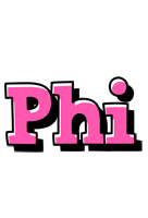 Phi girlish logo