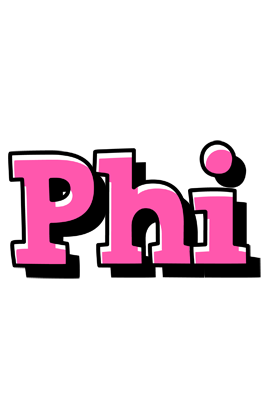 Phi girlish logo