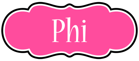 Phi invitation logo