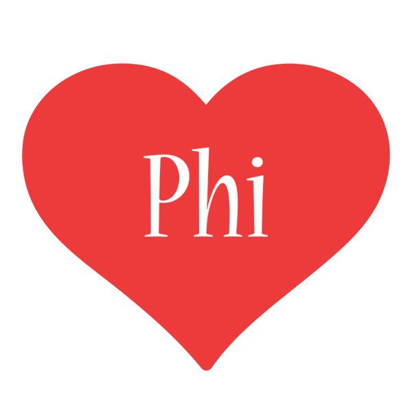 Phi love logo