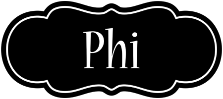 Phi welcome logo